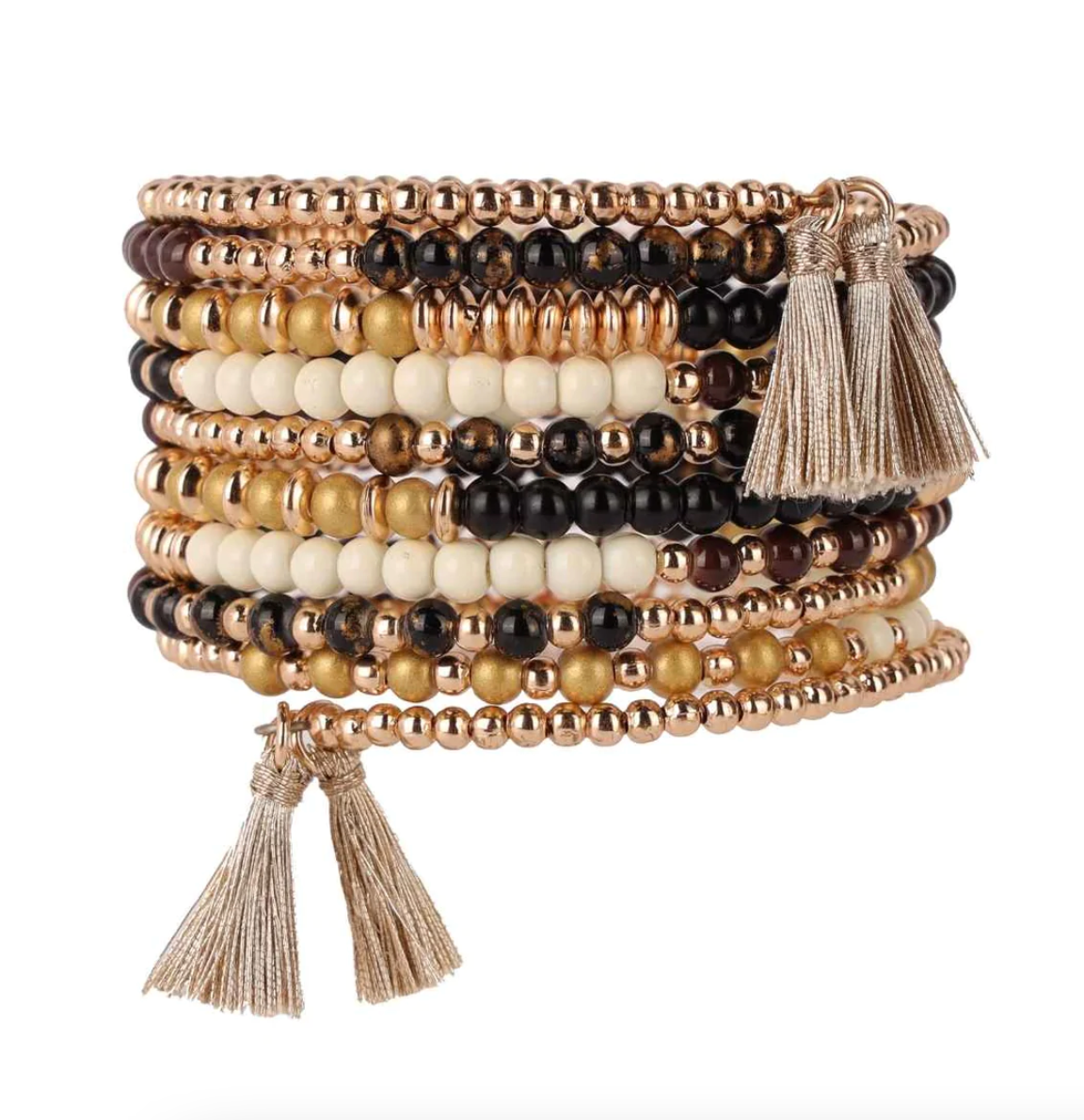 BuDhaGirl Chocolate Valentina Wrap Bracelet