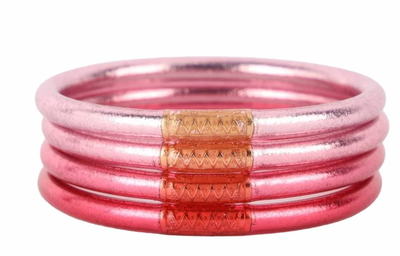 BuDhaGirl Carousel Pink All Weather Bangles® (AWB®)