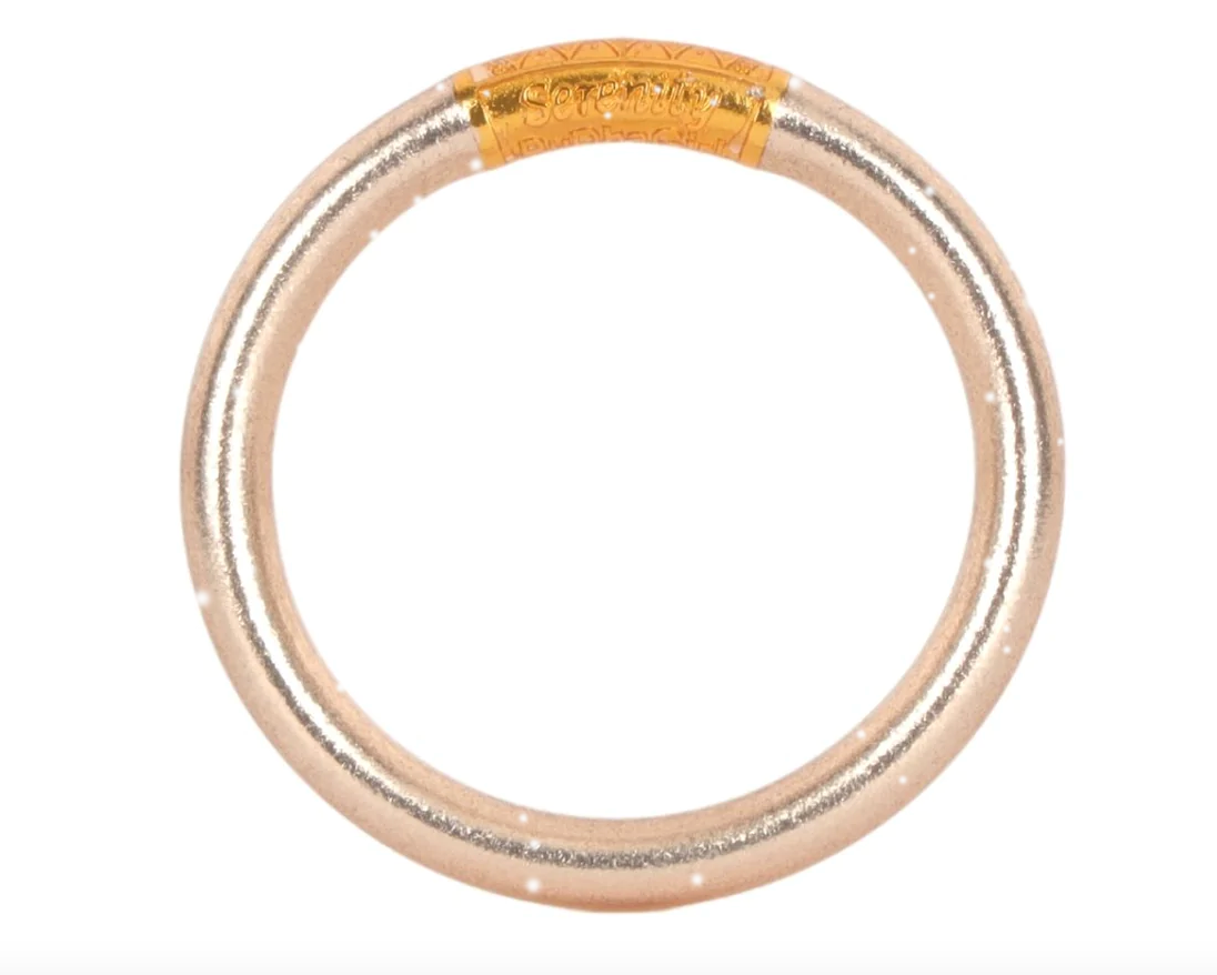 BuDhaGirl Tzubbie Champagne All Weather Bangle