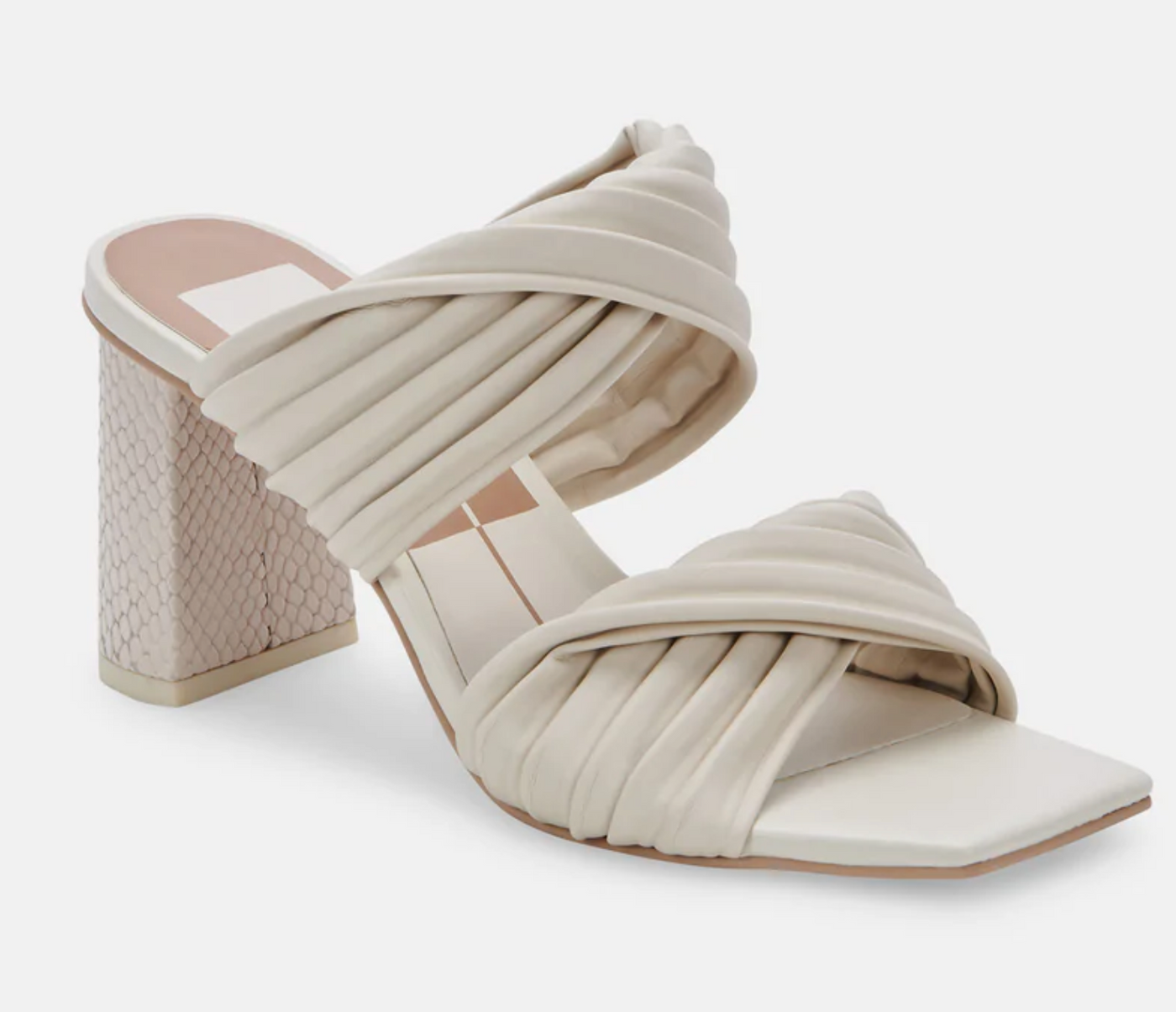 Dolce Vita Ivory Pilton Heels