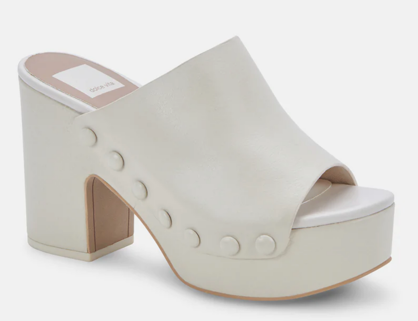 Dolce Vita Emol Heels in Ivory