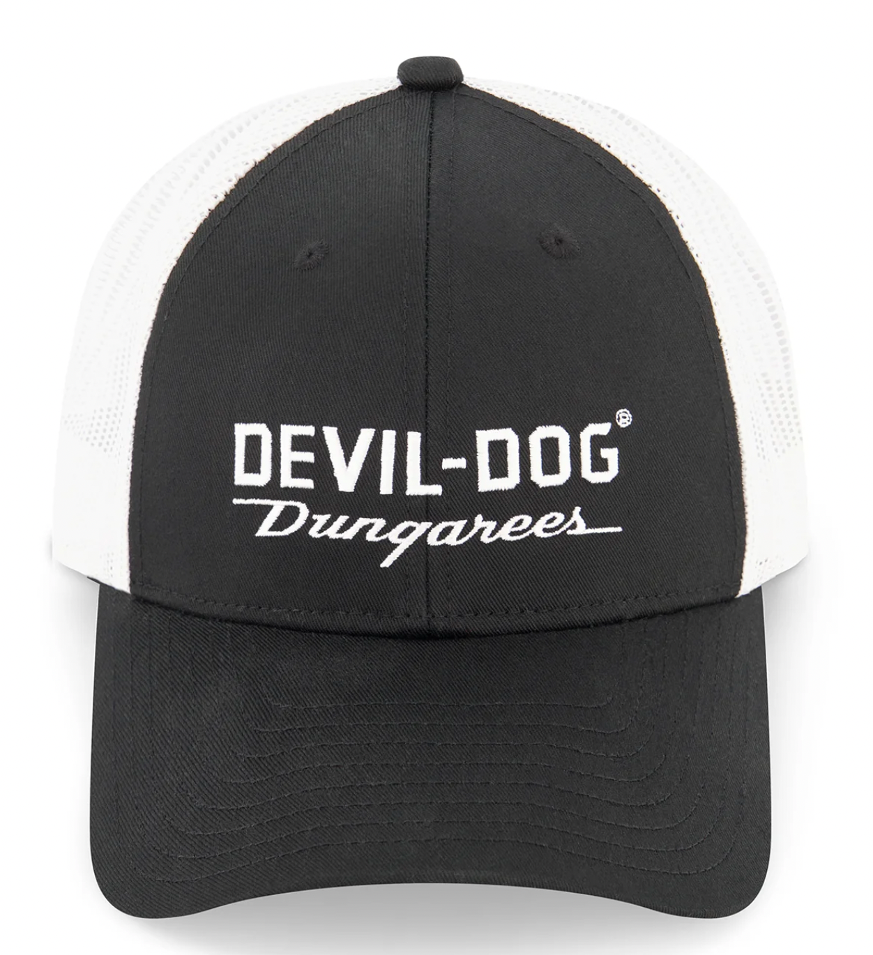 Devil Dog Men's Trucker Hat Black