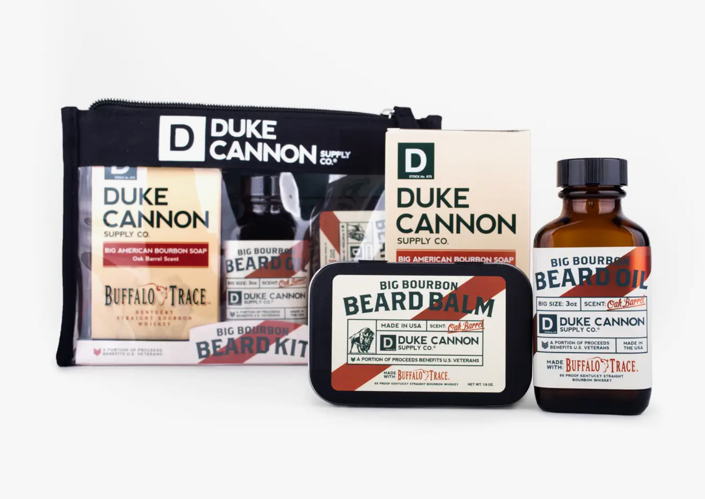 Duke Cannon Big Bourbon Beard Kit