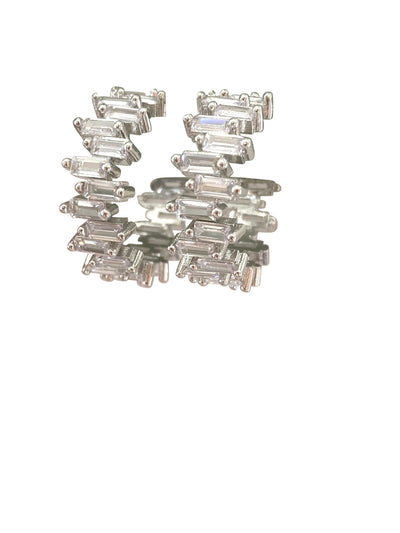 Gemelli Nova Earring - Silver