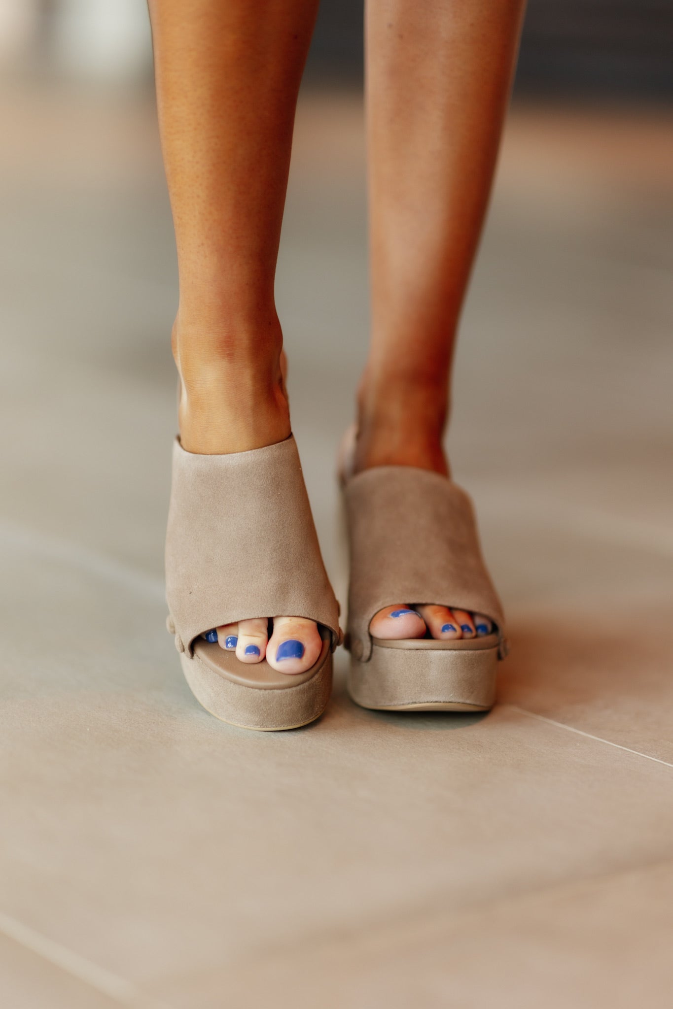 Dolce Vita Emol Heels in Mushroom