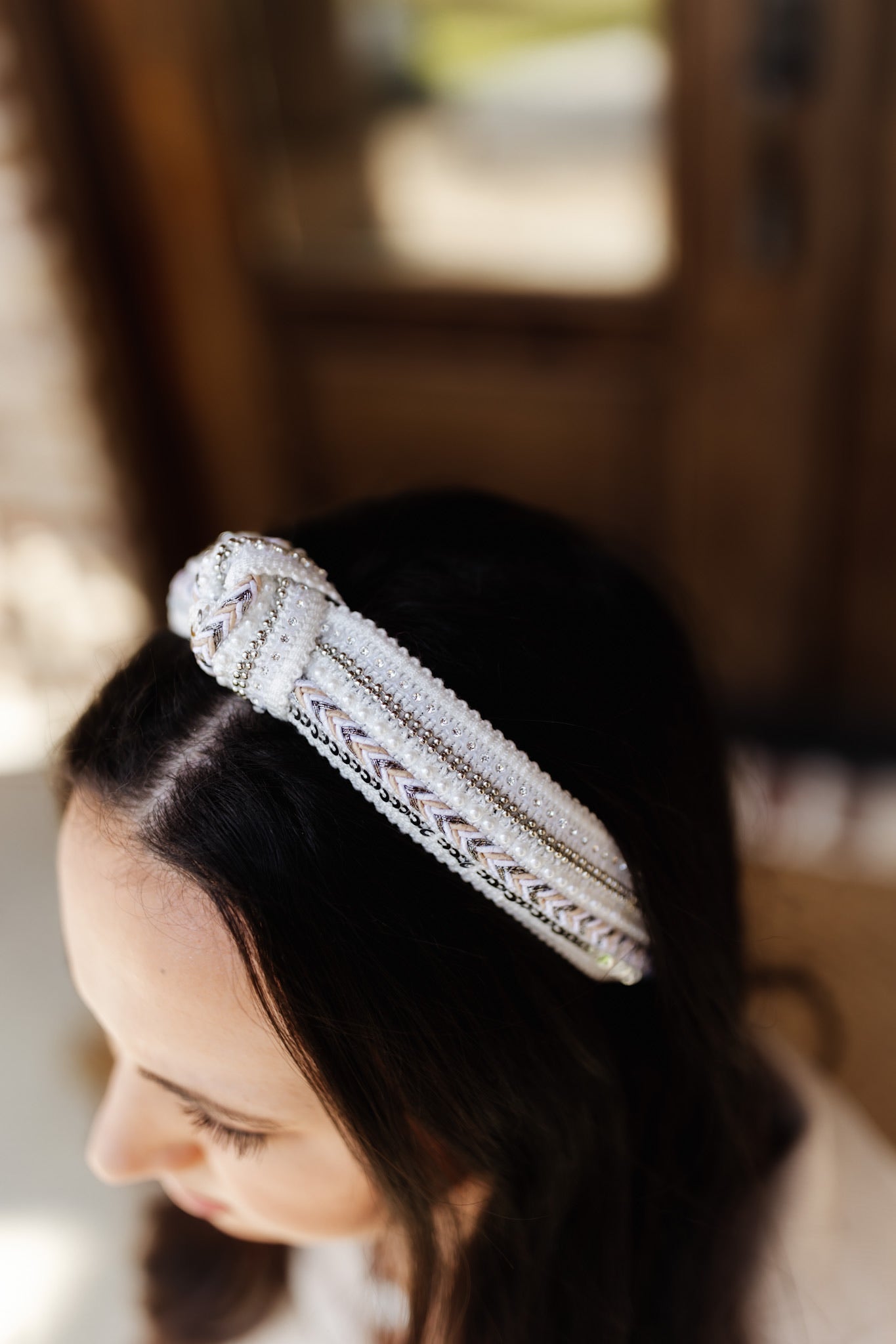 Gemelli Easton Headband - White