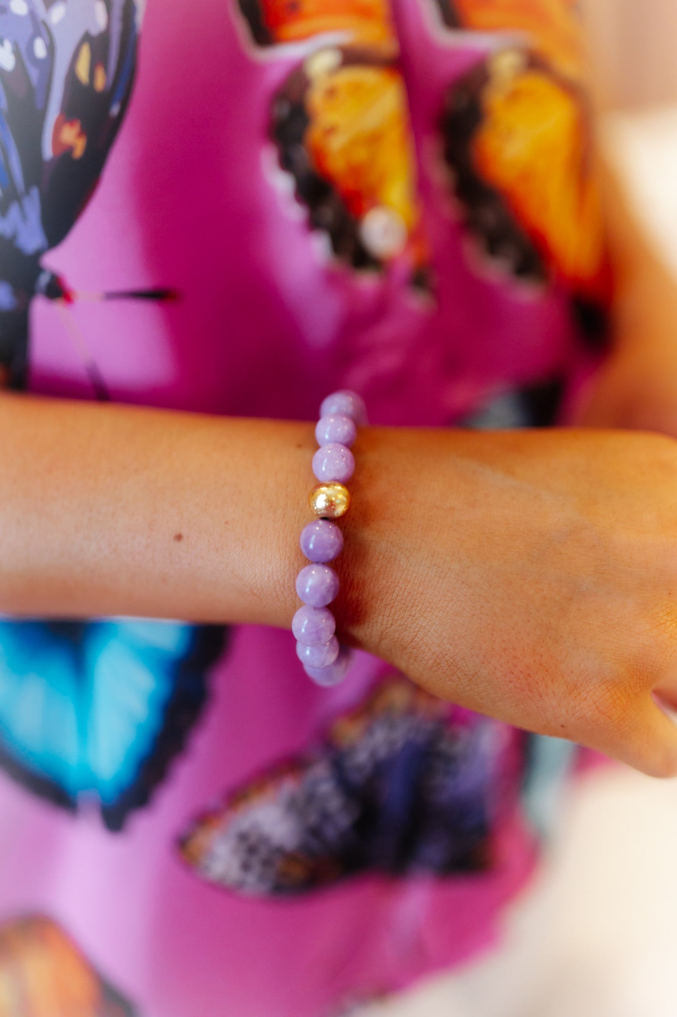 BuDhaGirl Bianca Bracelet - Wisteria