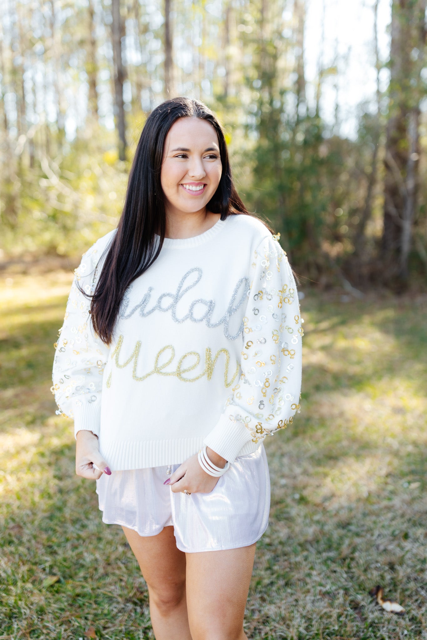 Queen Of Sparkles Bridal Queen Sweater