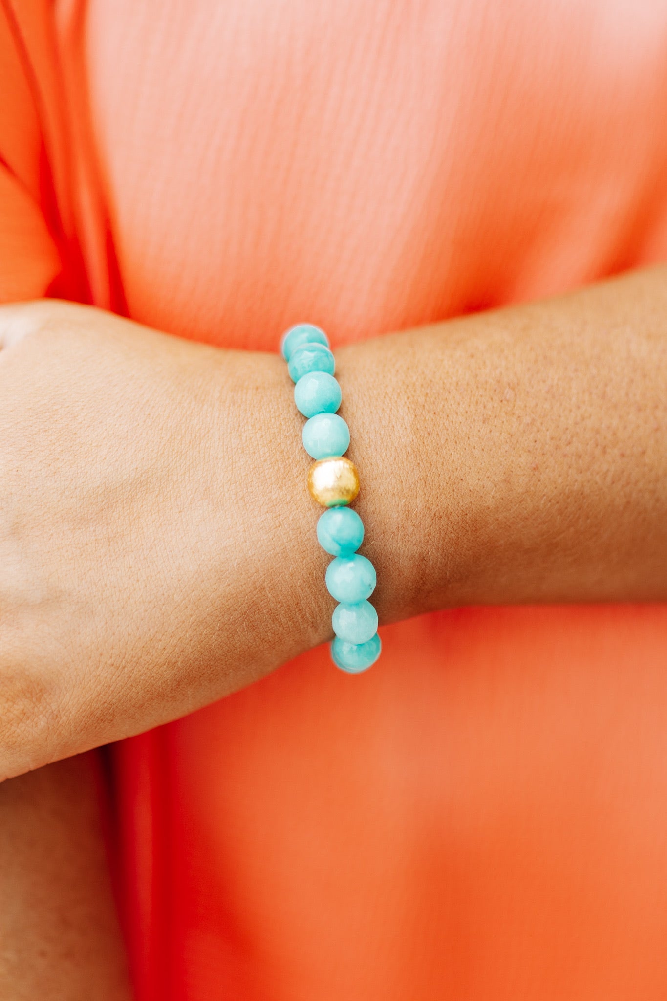 BuDhaGirl Bianca Bracelet - Aqua