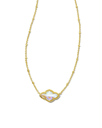 Kendra Scott Abbie Necklace in Iridescent Abalone